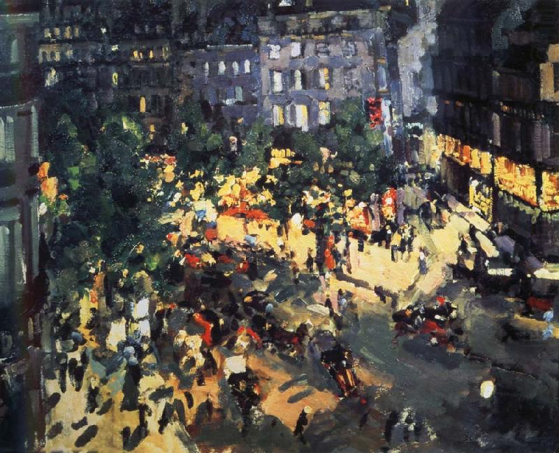 The park of Paris, Konstantin Korovin